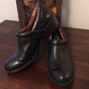 Boc BORN Black Mule Size 8
